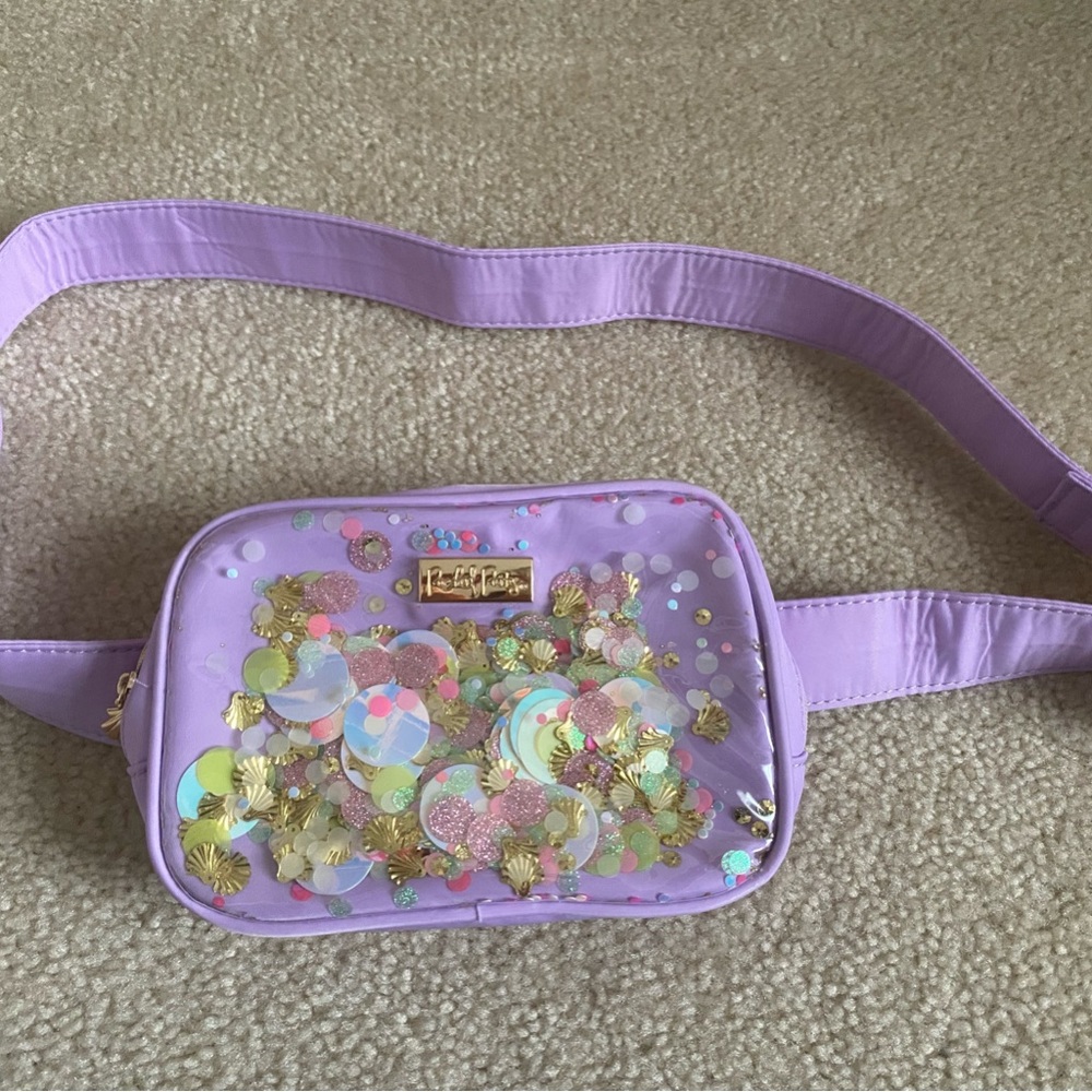 Packed Party Shell-ebrate Confetti Belt Bag